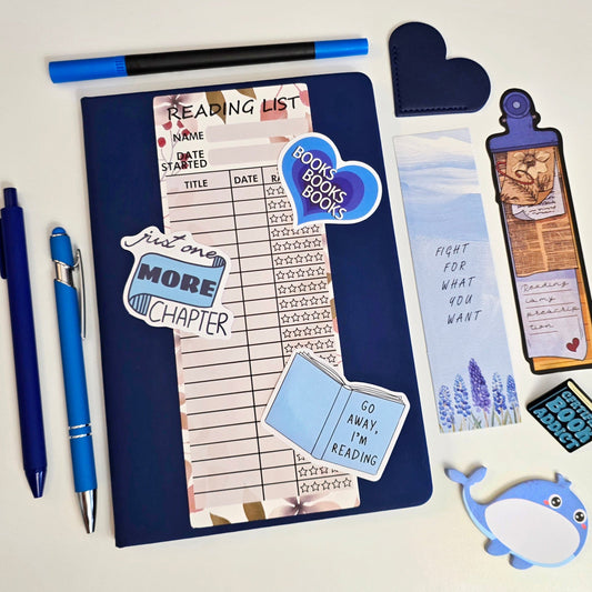 Pack de livresque, pack de lecture pour les débutants. Pack ultime book journaling. Bookish bundle for beginner
Carnet de lecture, inspiration journaling, bullet journal, bookish bundle