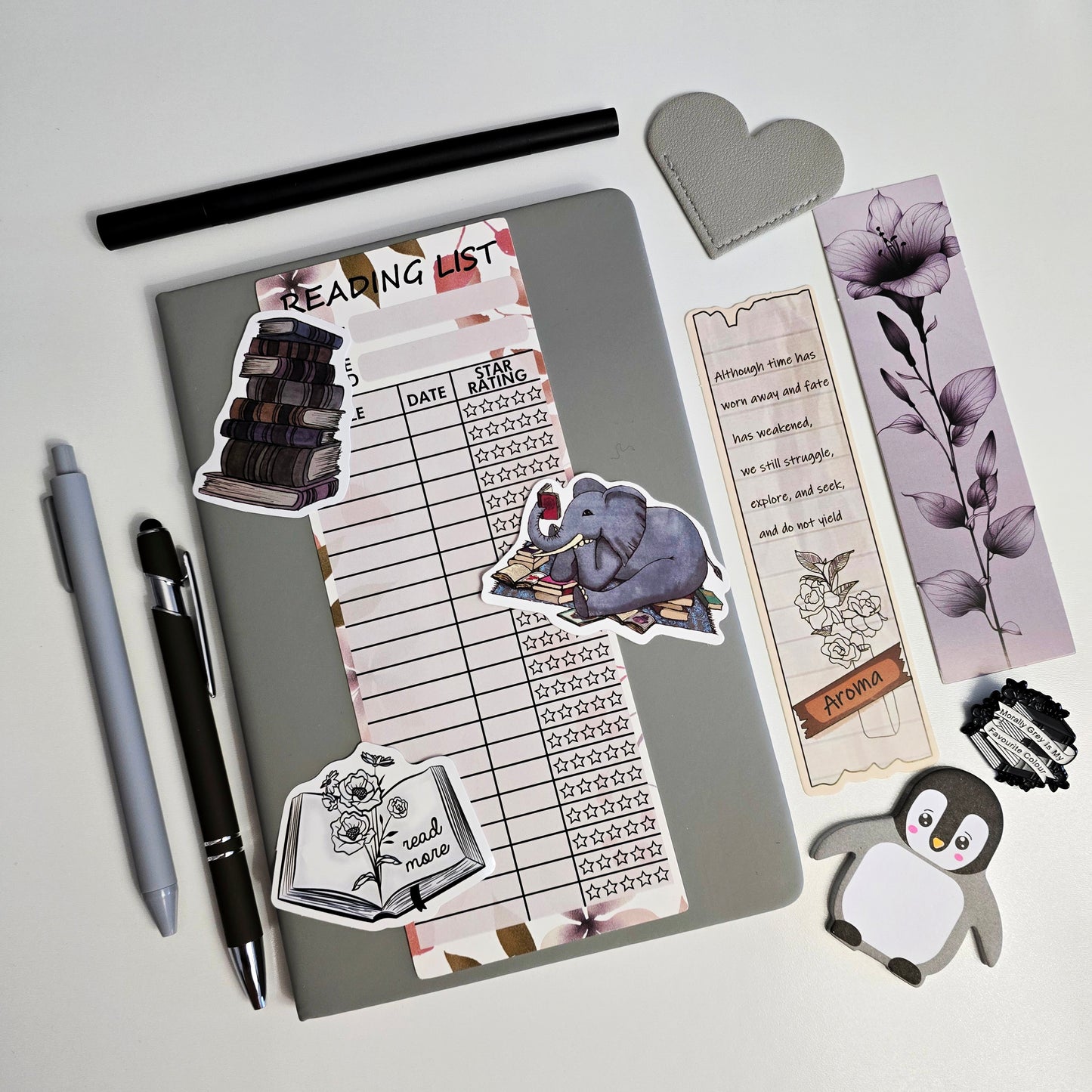 Pack de livresque, pack de lecture pour les débutants. Pack ultime book journaling. Bookish bundle for beginner
Carnet de lecture, inspiration journaling, bullet journal, bookish bundle
