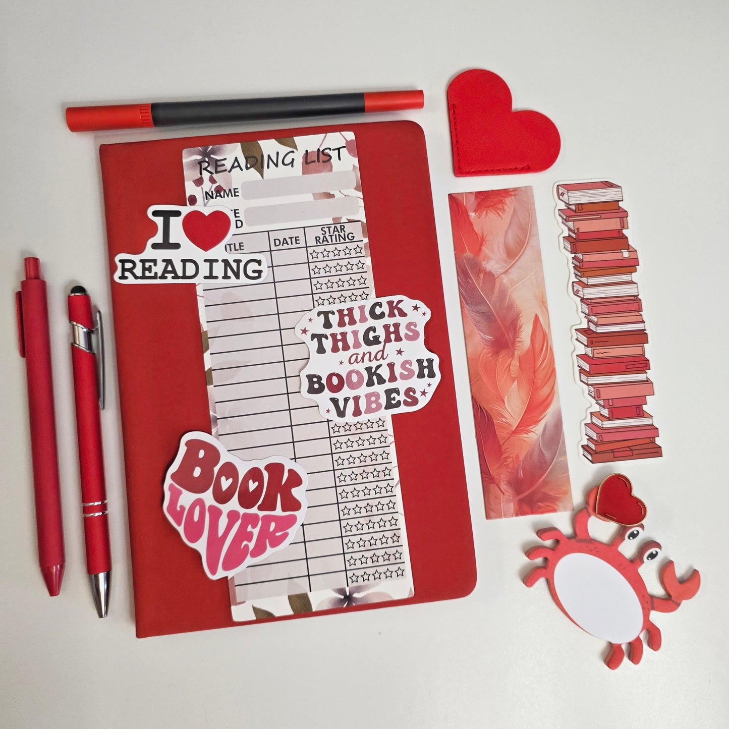 Pack de livresque, pack de lecture pour les débutants. Pack ultime book journaling. Bookish bundle for beginner
Carnet de lecture, inspiration journaling, bullet journal, bookish bundle