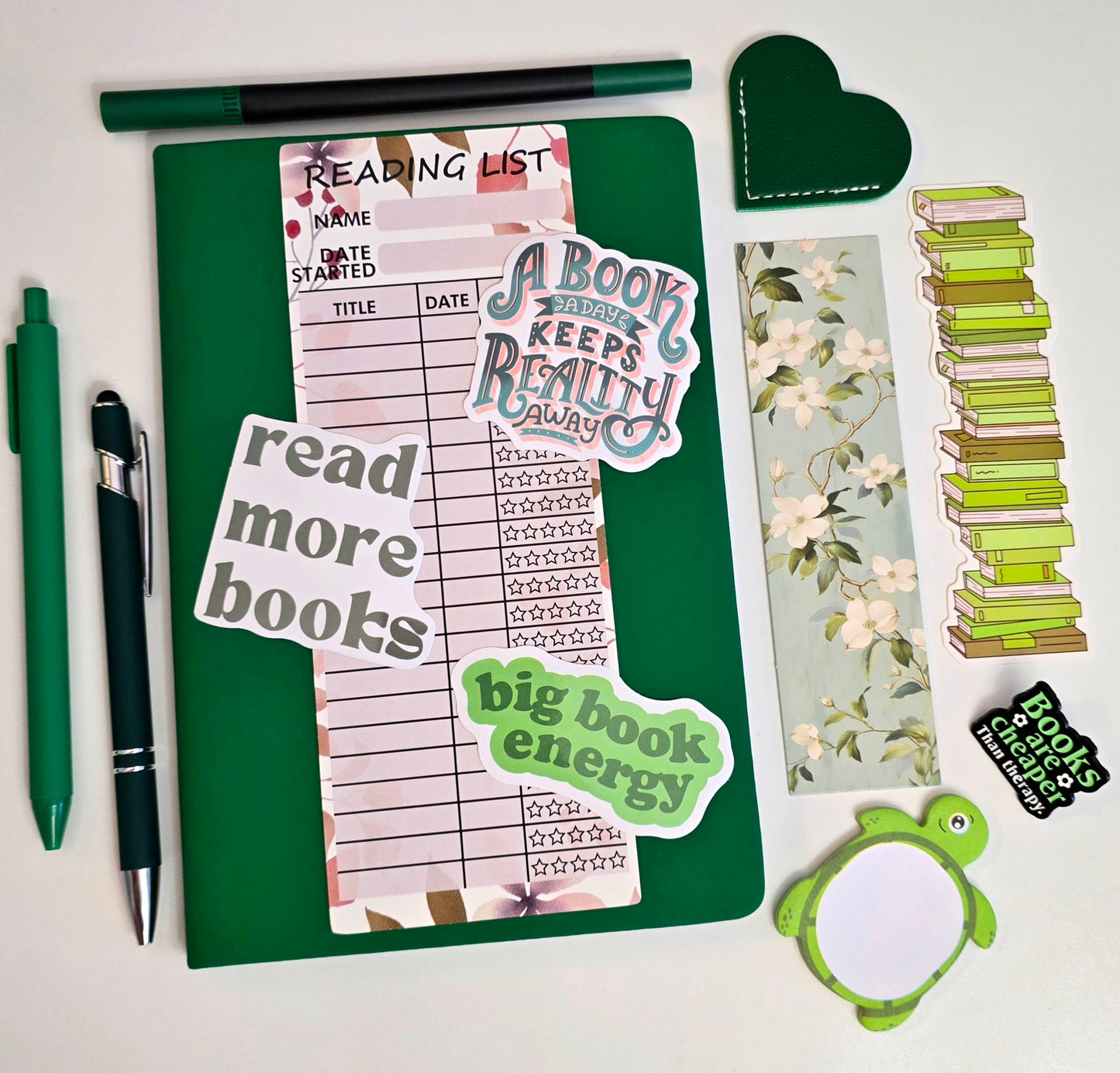 Pack de livresque, pack de lecture pour les débutants. Pack ultime book journaling. Bookish bundle for beginner
Carnet de lecture, inspiration journaling, bullet journal, bookish bundle